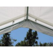 10' X 20' Canopy Frame Valance Replacement Cover (Silver)